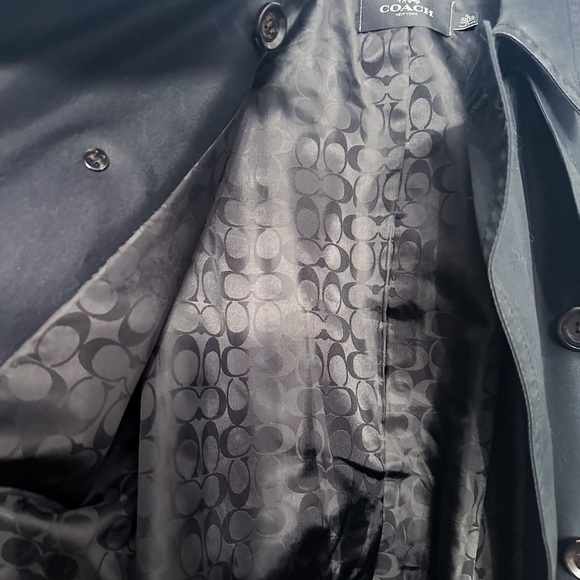 Coach Women’s Trench Coat - Black - Size XL - Excellent condition. - Picture 8 of 10